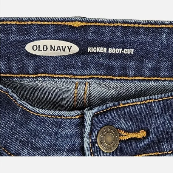 Old navy Kicker boot cut mid rise size 10 regular - Picture 2 of 4